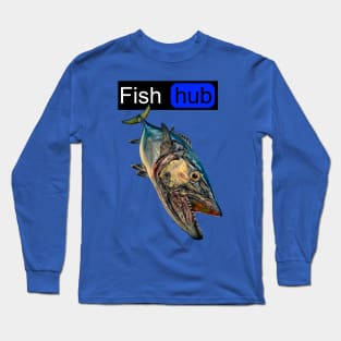 Fish hub dogtooth tuna Long Sleeve T-Shirt